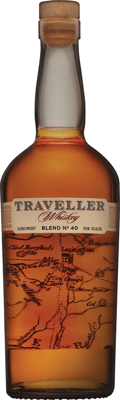 Traveller Whiskey Bottle